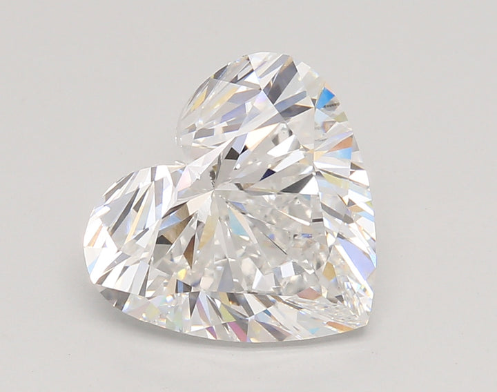 Diamant cultivé en laboratoire, taille cœur, 4,05 carats, VVS2D
