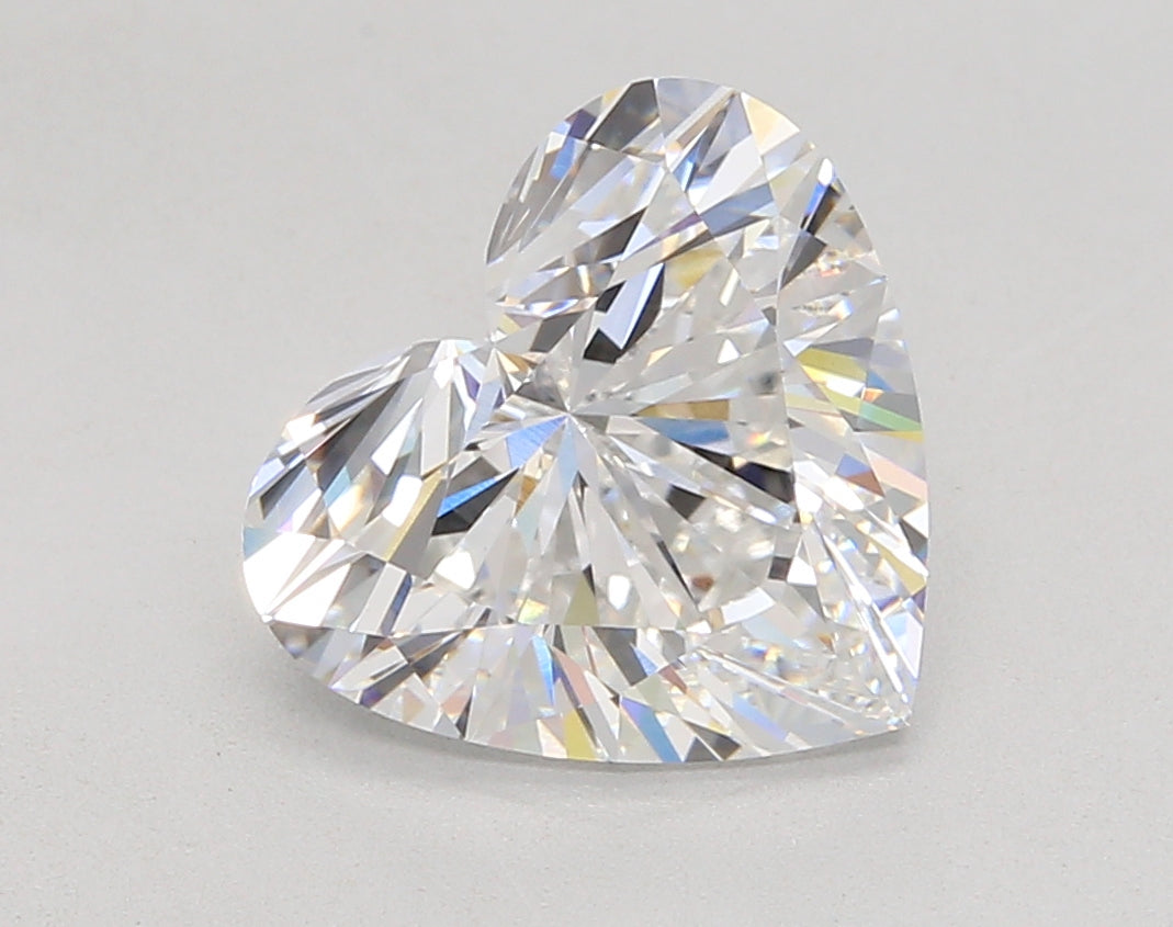 4.05 Carat Heart Cut Lab Grown Diamond VVS2D