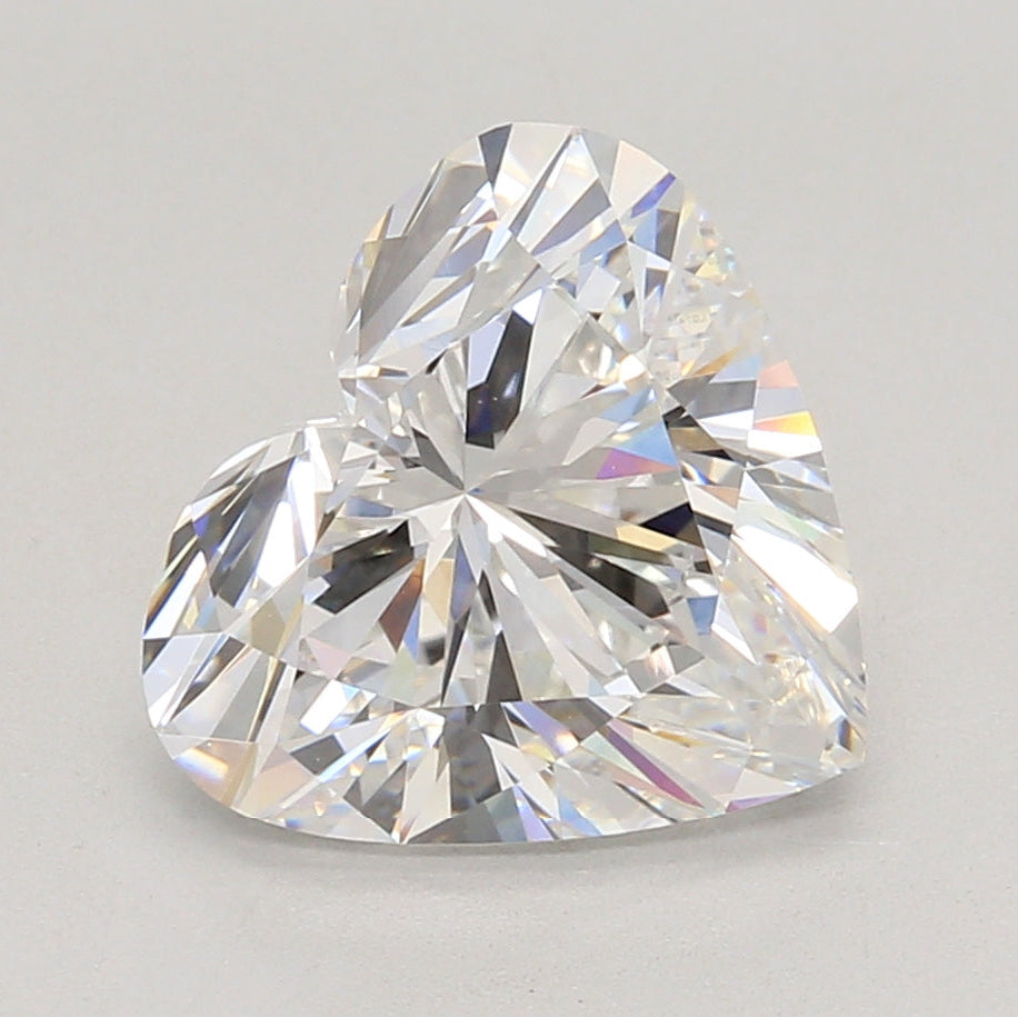 4.05 Carat Heart Lab Grown Diamond VVS2 E