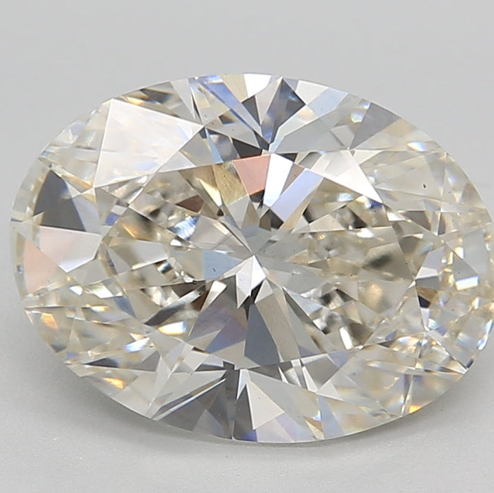 4.05 Carat Oval Cut Lab Grown Diamond VS1 I