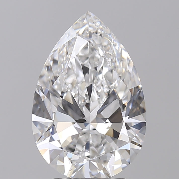 4.05 Carat Pear Lab Grown Diamond VS1 E