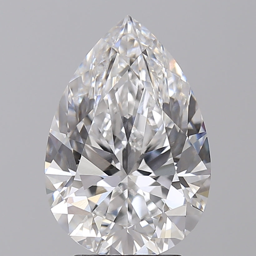 4.05 Carat Pear Lab Grown Diamond VS1 E