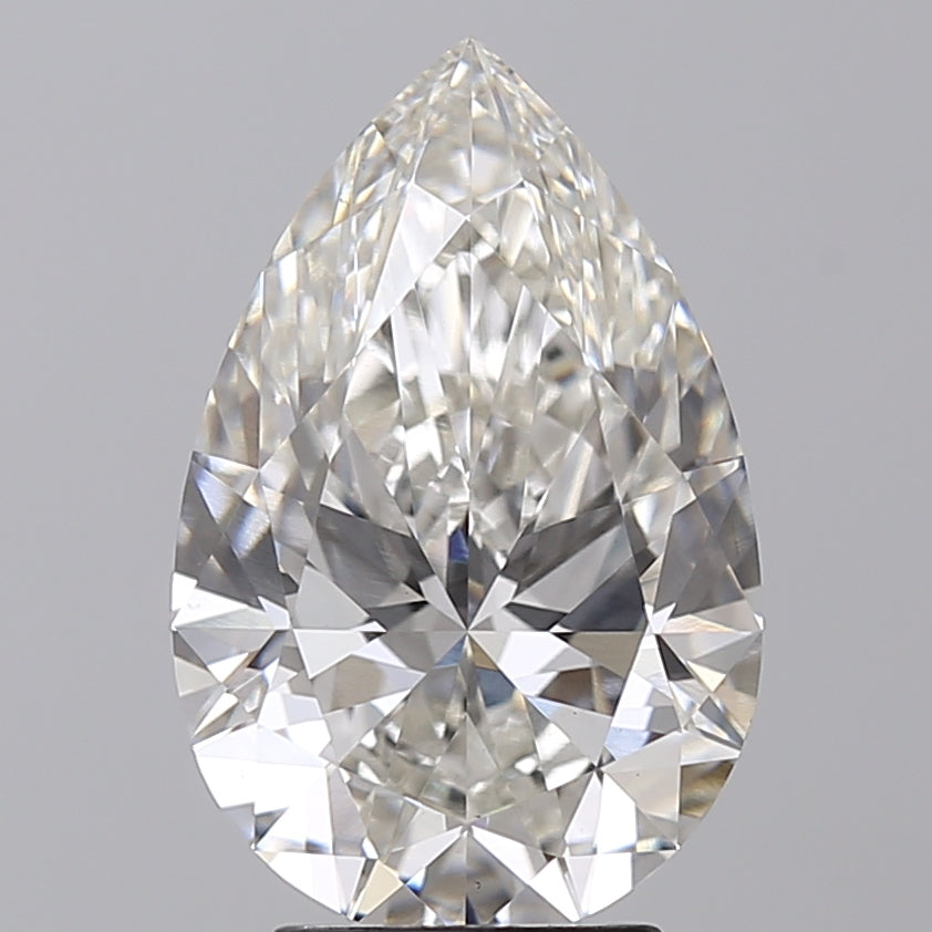4.05 Carat Pear Lab Grown Diamond VS1 G