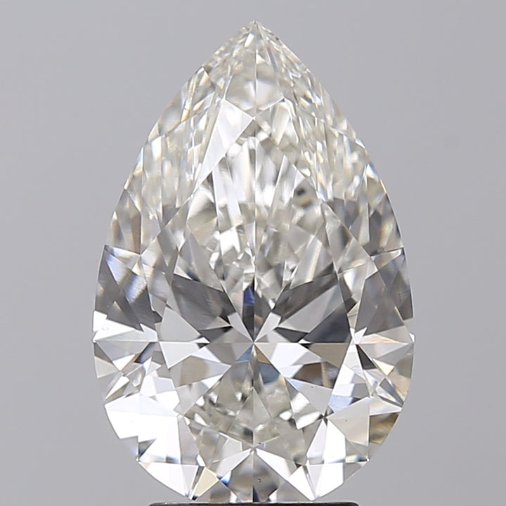 4.05 Carat Pear Lab Grown Diamond VS1 G