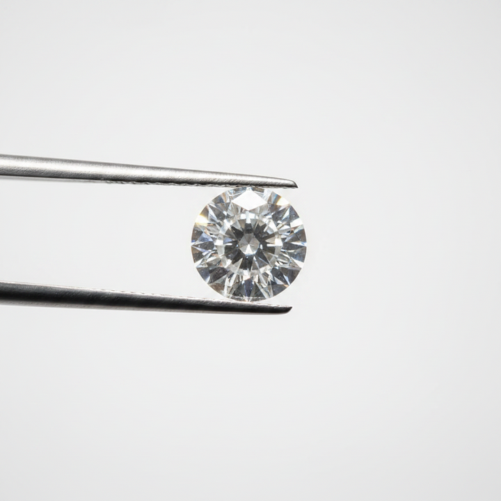 Diamante cultivado em laboratório com lapidação portuguesa de 4,05 quilates, VS1/F