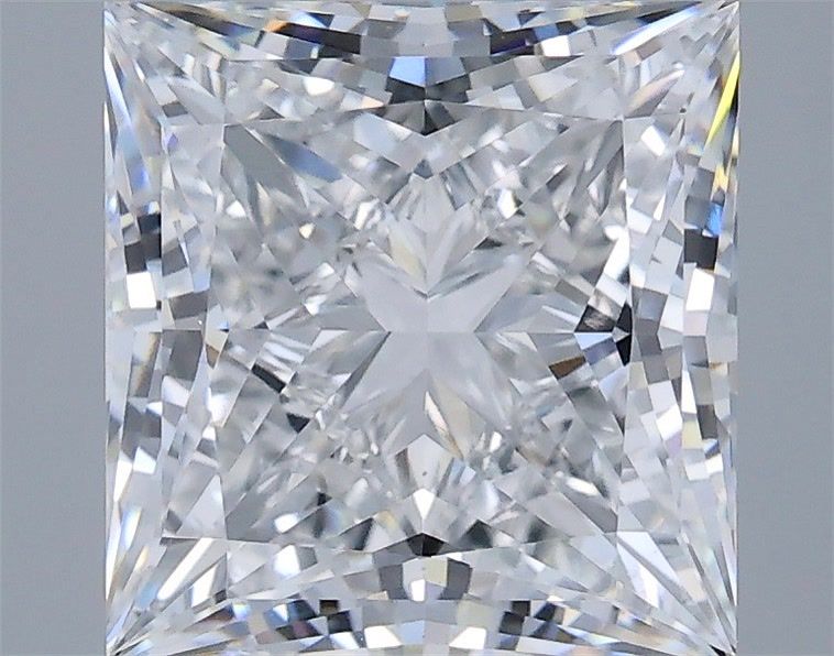 4.05 Carat Princess Cut Lab Grown Diamond VS1D