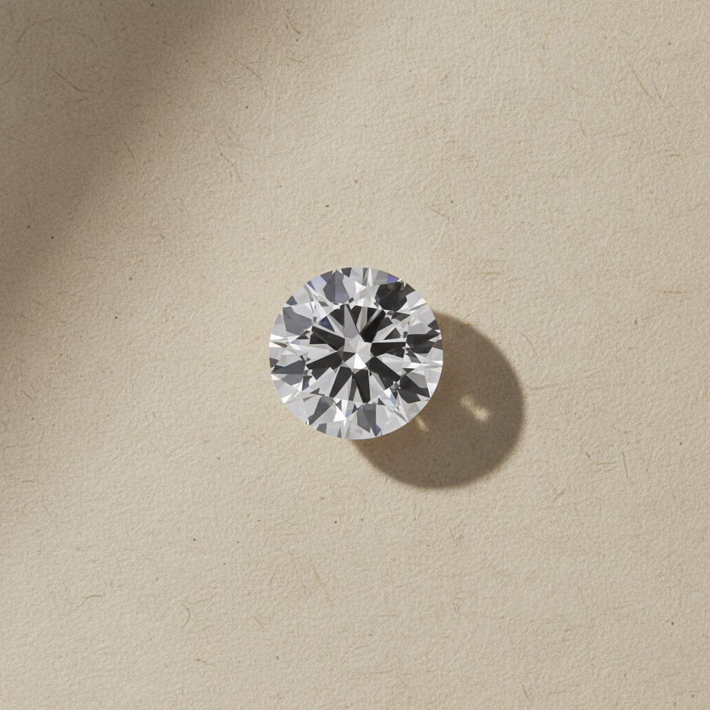 4.05 Carat Round E VVS1 CVD Lab Grown Diamond Ideal Cut IGI Certified
