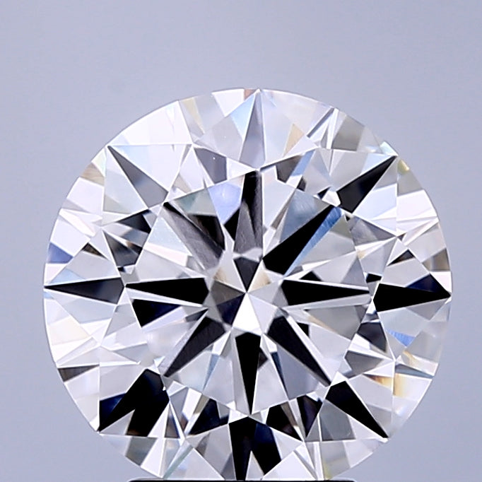4.05 Carat Round Cut Lab Grown Diamond VVS2D Color