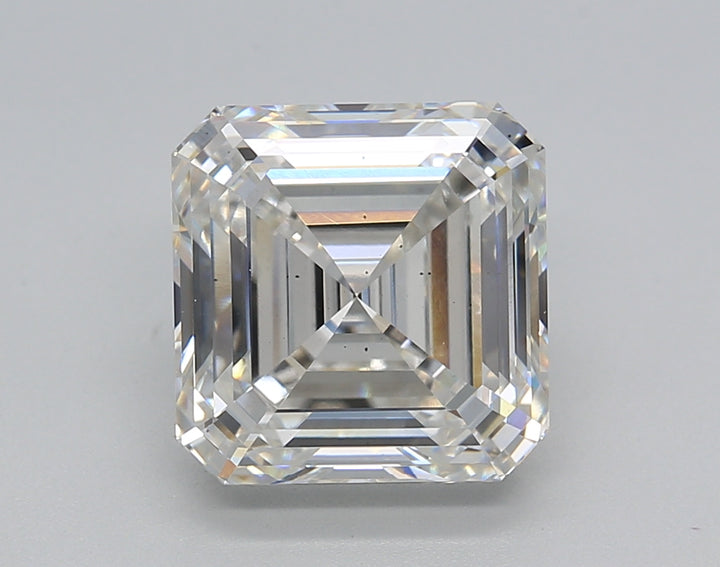 4.05 ct. CVD Lab-Grown Diamond, Square Emerald Cut, G Color, SI1 Clarity