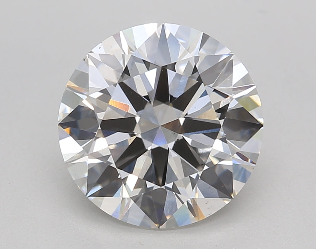 4.06 CT IGI Certified Round Cut Lab Grown Diamond - VS2 Clarity, G Color