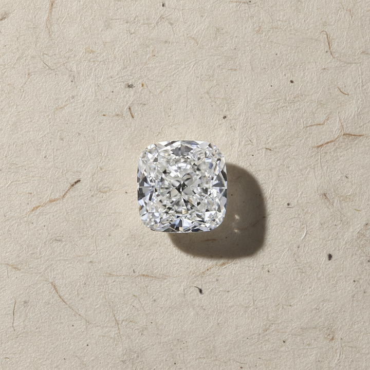 4.06 Carat Cushion Cut Lab Grown Diamond, VS1/H