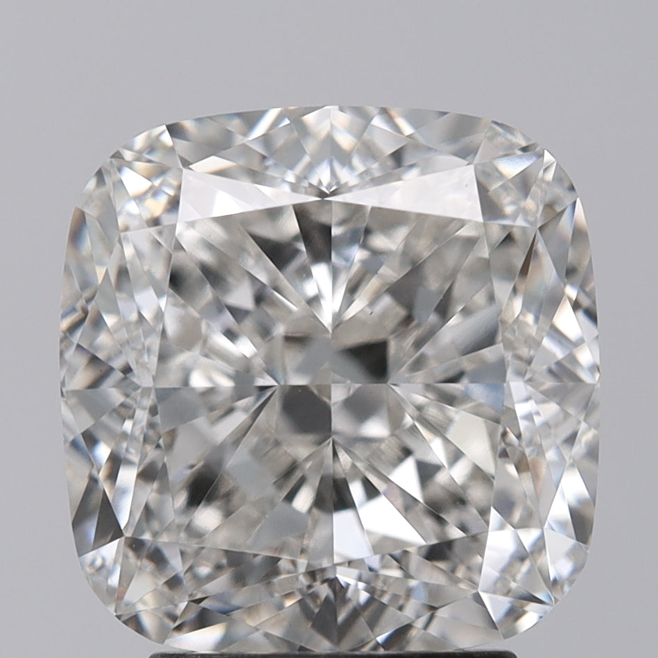 4.06 Carat Cushion Cut Lab Grown Diamond VS1 H