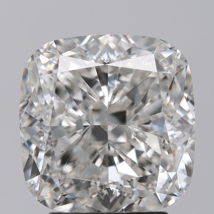 4.06 Carat Cushion Cut Lab Grown Diamond VS1 H