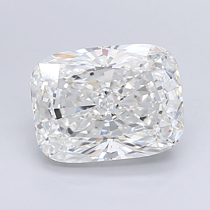 4.06 Carat Cushion Cut Lab Grown Diamond VVS1 F