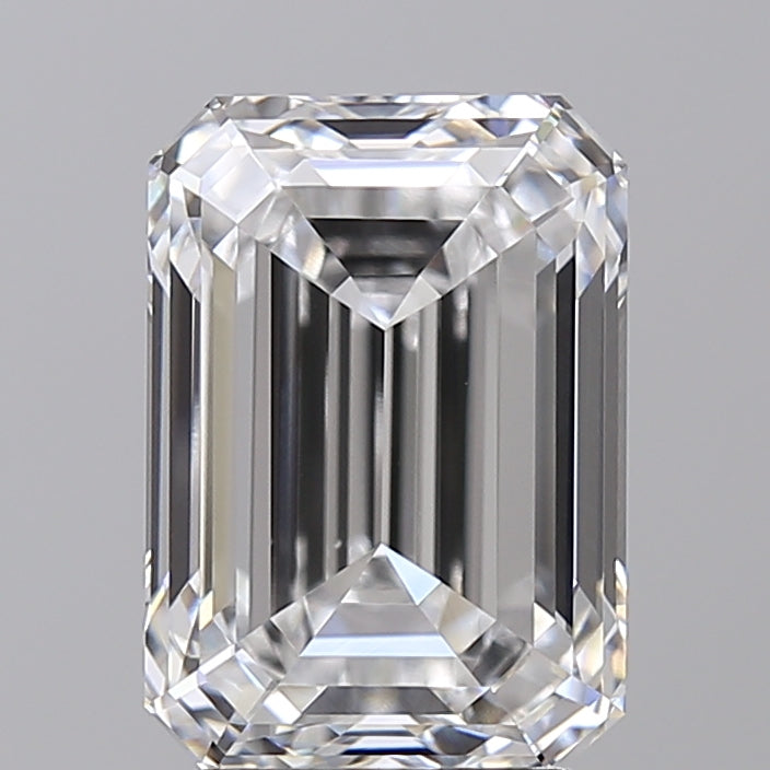 4.06 Carat Emerald Cut Lab Grown Diamond VVS2 D