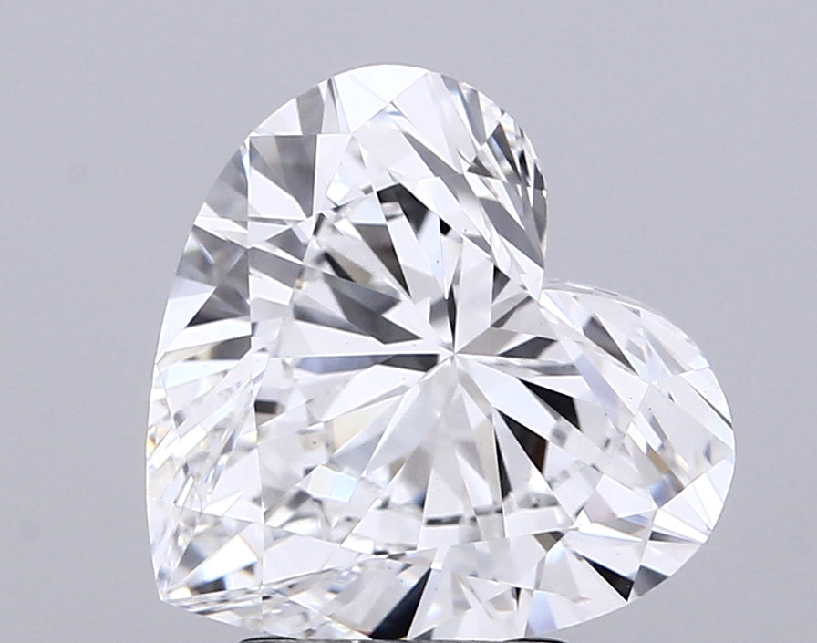 4.06 Carat Heart Cut Lab Grown Diamond VS1D