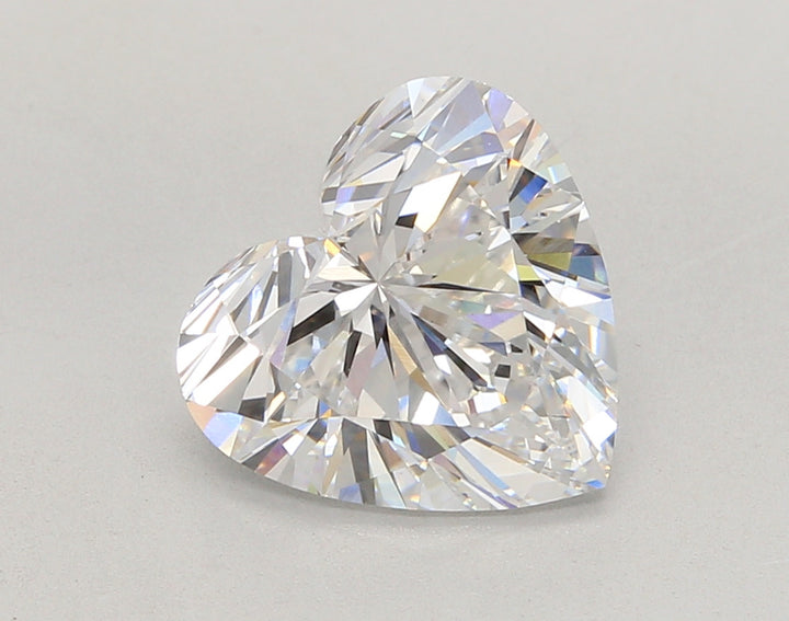 Diamant cultivé en laboratoire, taille cœur, 4,06 carats, VS1D