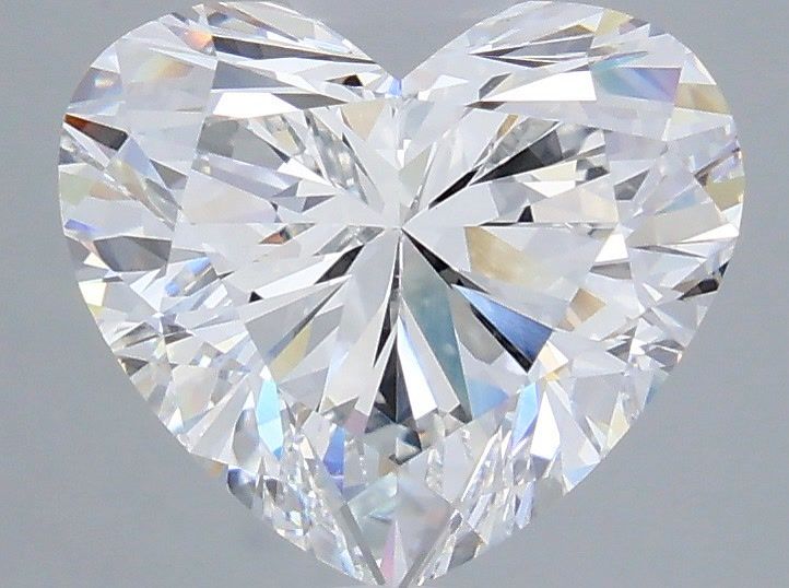 4.06 Carat Heart Cut Lab Grown Diamond VS1E