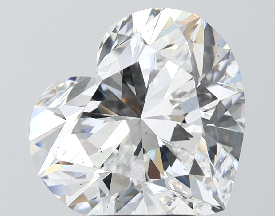 4.06 Carat Heart Cut Lab Grown Diamond VS2E