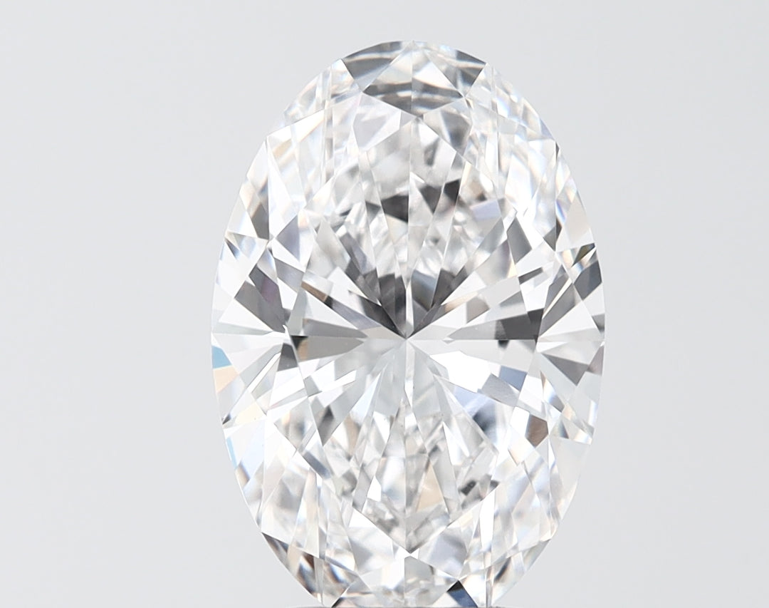 4.06 Carat Oval Cut Lab Grown Diamond VVS2D Color