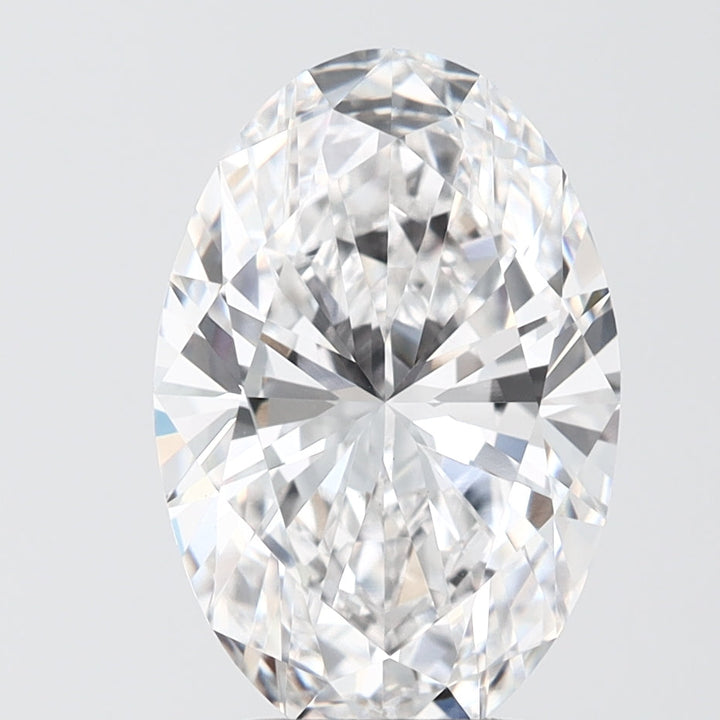 4.06 Carat Oval Cut Lab Grown Diamond VVS2D Color