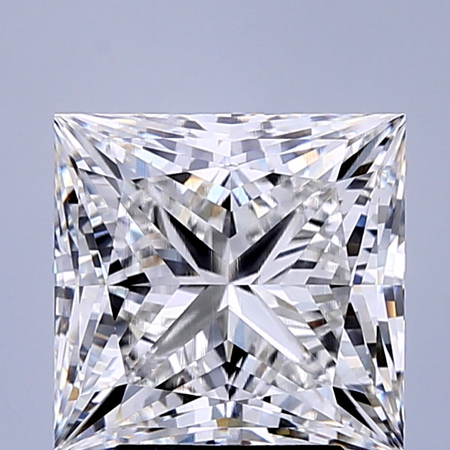 4.06 Carat Princess Cut Lab Grown Diamond VVS1F