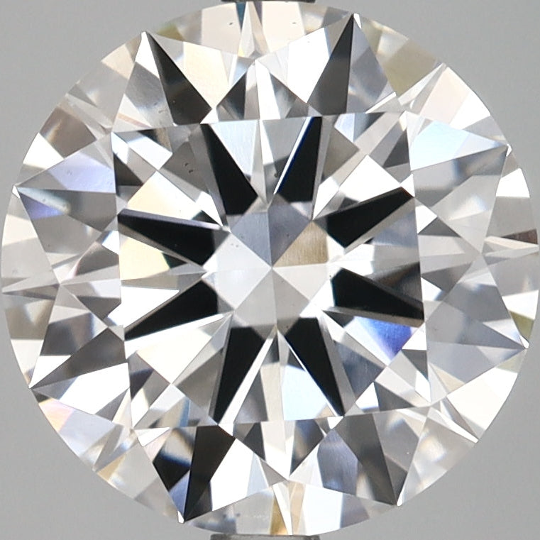 4.06 Carat Round Cut Lab Grown Diamond VS1E Color