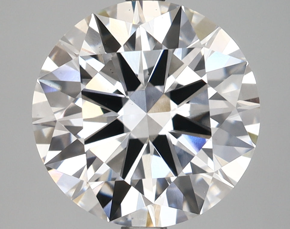 4.06 Carat Round Cut Lab Grown Diamond VS1E Color