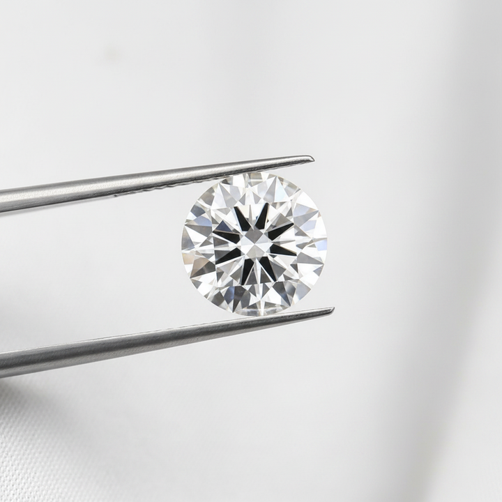 4.06 Ct E Color VS1 Round Cut CVD Lab Grown Diamond IGI Certified