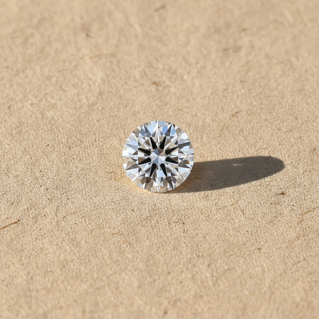 4.06 Carat Round E VS1 CVD Lab Grown Diamond Excellent Cut IGI Certified