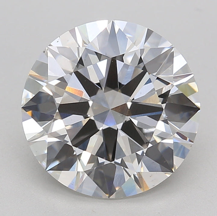 4.06 Carat Round Lab Grown Diamond VS2 G