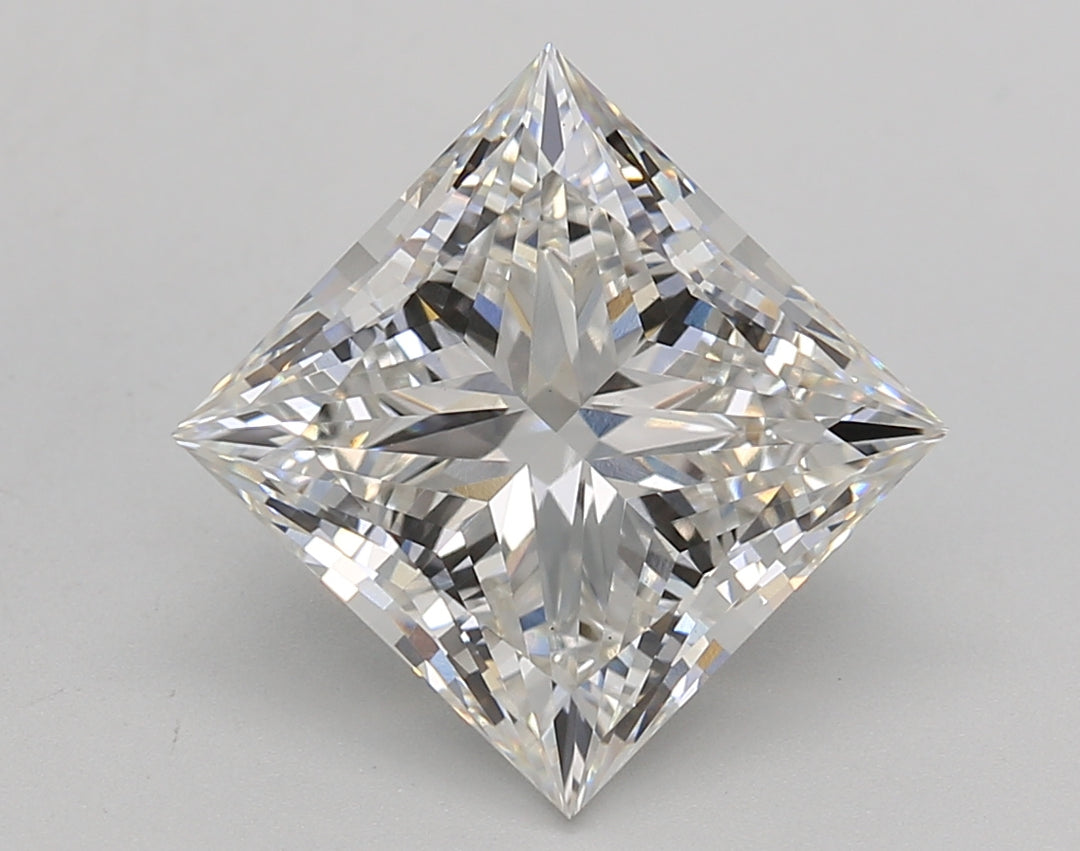 4.07 CT Princess Cut Lab-Grown Diamond - IGI Certified, G Color, VS1 Clarity