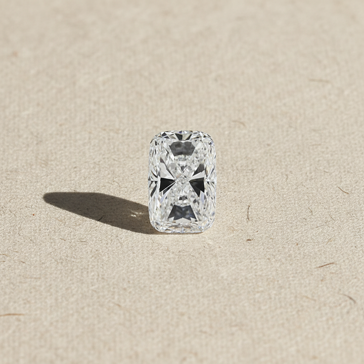 4.07 Carat Cushion Modified Cut Lab Grown Diamond, VS1/D