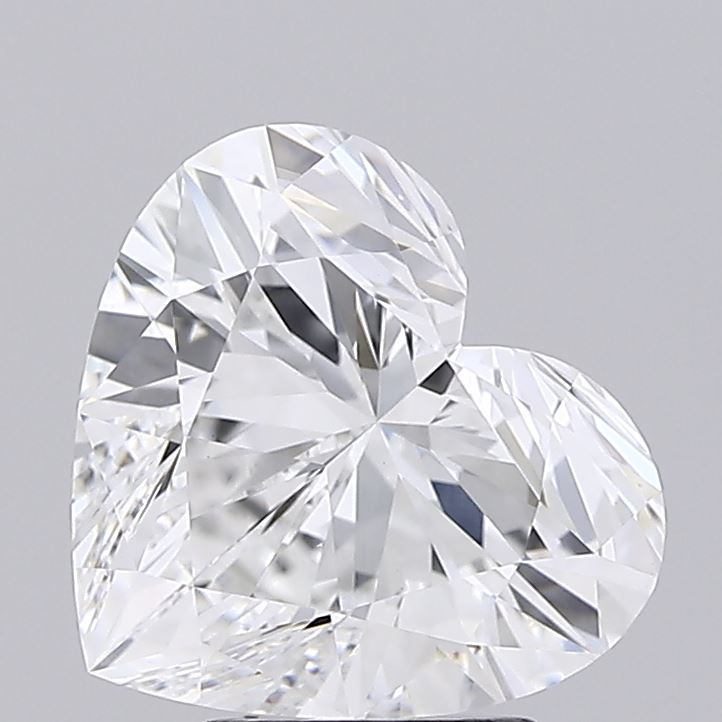 4.07 Carat Heart Cut Lab Grown Diamond VS1D