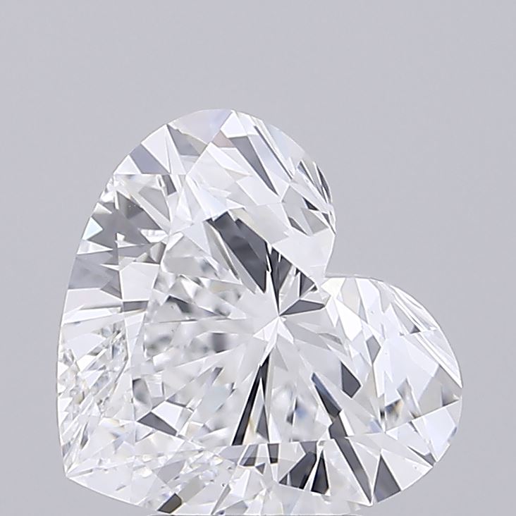 4.07 Carat Heart Cut Lab Grown Diamond VS1D