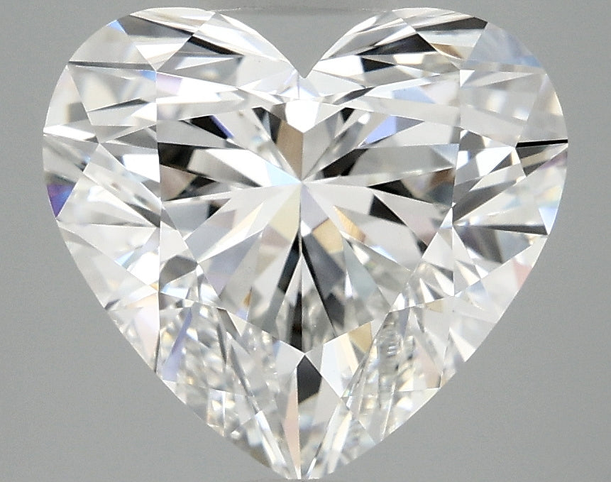 4.07 Carat Heart Cut Lab Grown Diamond VS2E