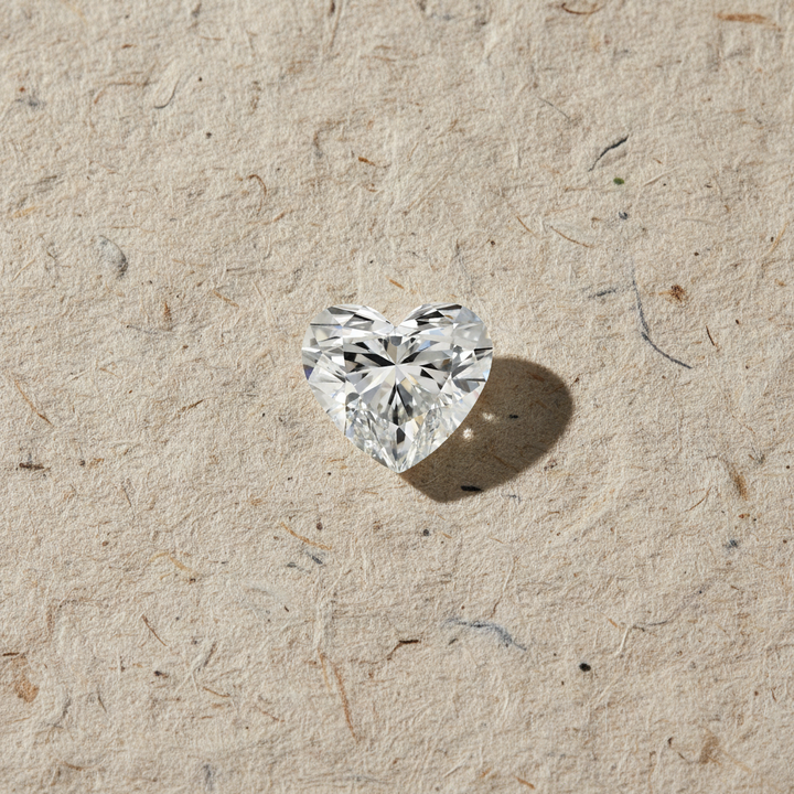 4.07 Carat Heart Cut Lab Grown Diamond VS2 E Color IGI Certified
