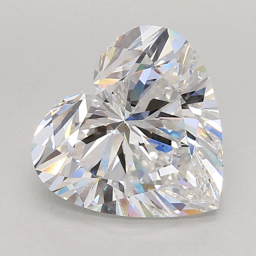 4.07 Carat Heart Lab Grown Diamond VS1 D