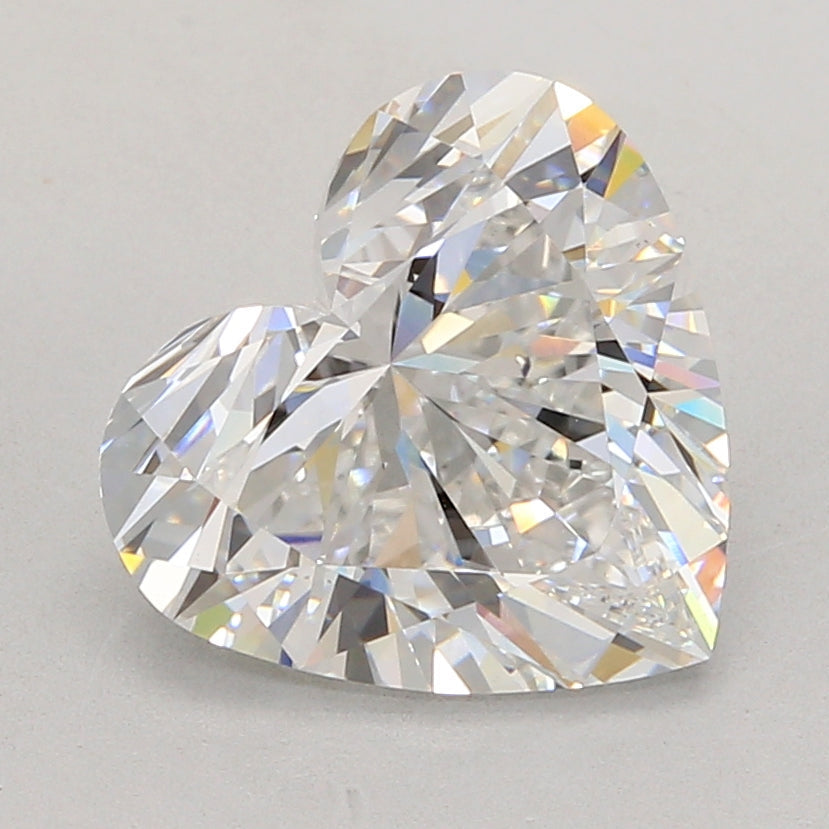 4.07 Carat Heart Lab Grown Diamond VS1 E