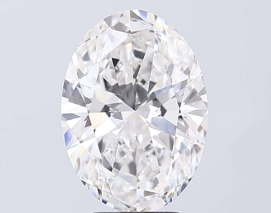 4.07 Carat Oval Cut Lab Grown Diamond VS1E 