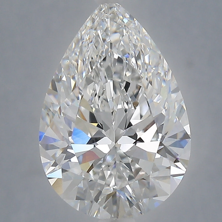 4.07 Carat Pear Cut Lab Grown Diamond VS1D