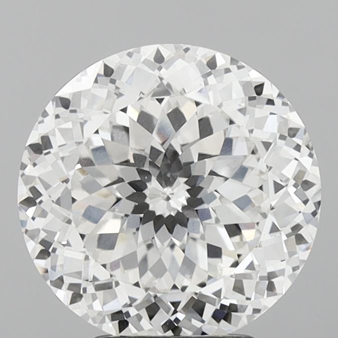 Diamant cultivé en laboratoire de taille portugaise de 4,07 carats VS1 F
