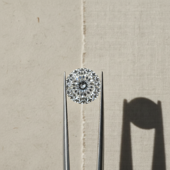 4,07 karaat Portugese geslepen laboratoriumdiamant, VS1/F