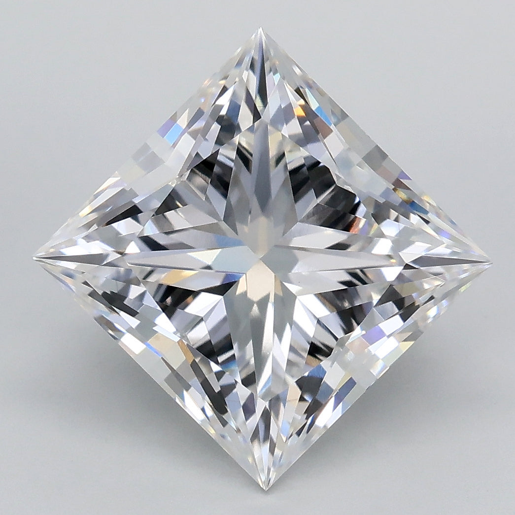 4.07 Carat Princess Cut Lab Grown Diamond VS1D 