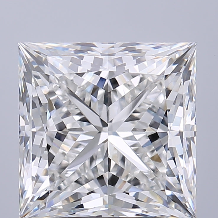 4.07 Carat Princess Cut Lab Grown Diamond VVS1E 