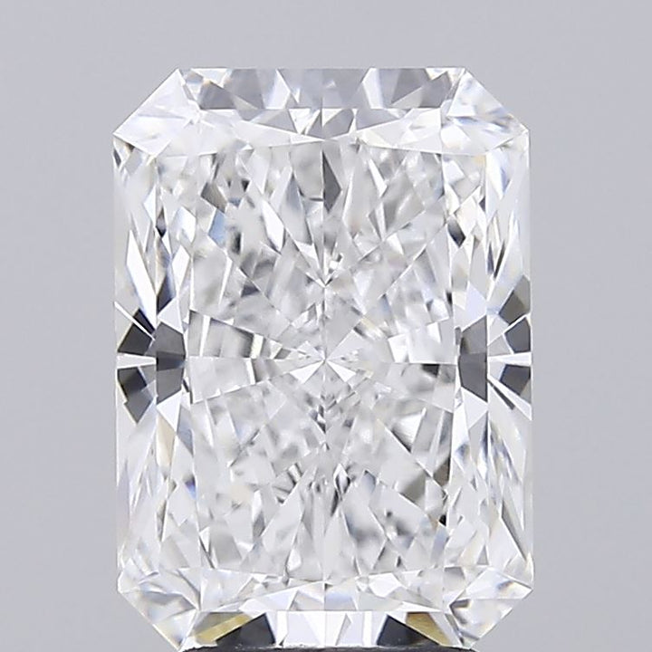 Diamant cultivé en laboratoire de 4,07 carats, taille radiante VVS1 D