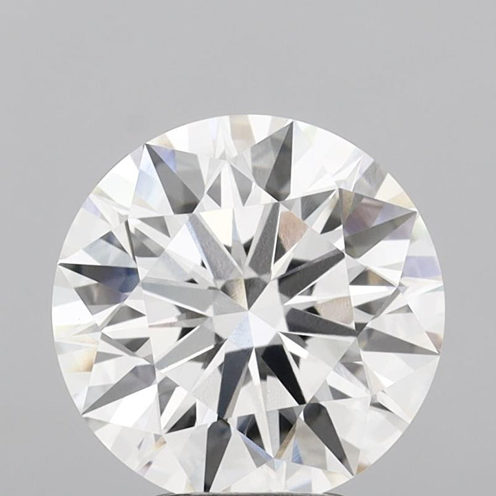 4,07 karaat ronde geslepen laboratoriumdiamant VVS2 F