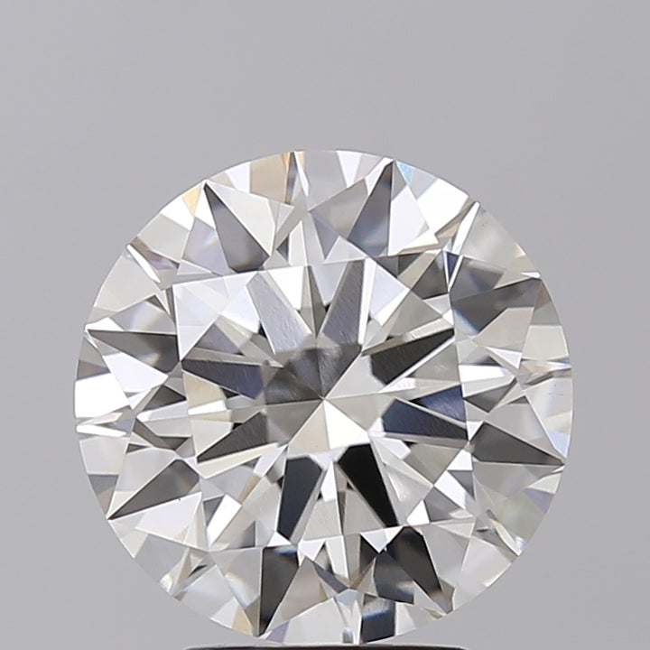 4.08 CT IGI Certified Round Cut Lab Grown Diamond - VVS2 Clarity, H Color