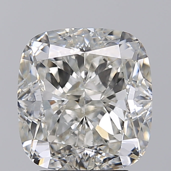 4.08 Carat Cushion Cut Lab Grown Diamond VS1 H