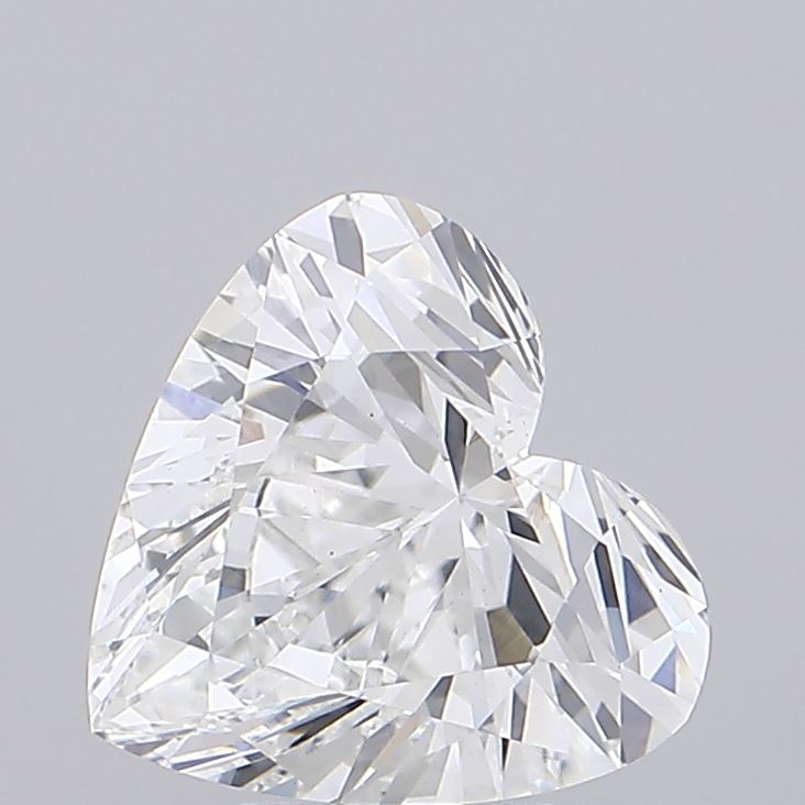 4.08 Carat Heart Cut Lab Grown Diamond VS1E